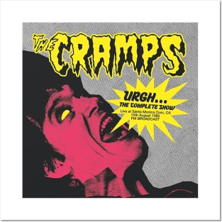 THE CRAMPS- URGH- LIVE IN SANTA MONICA Posters and Art